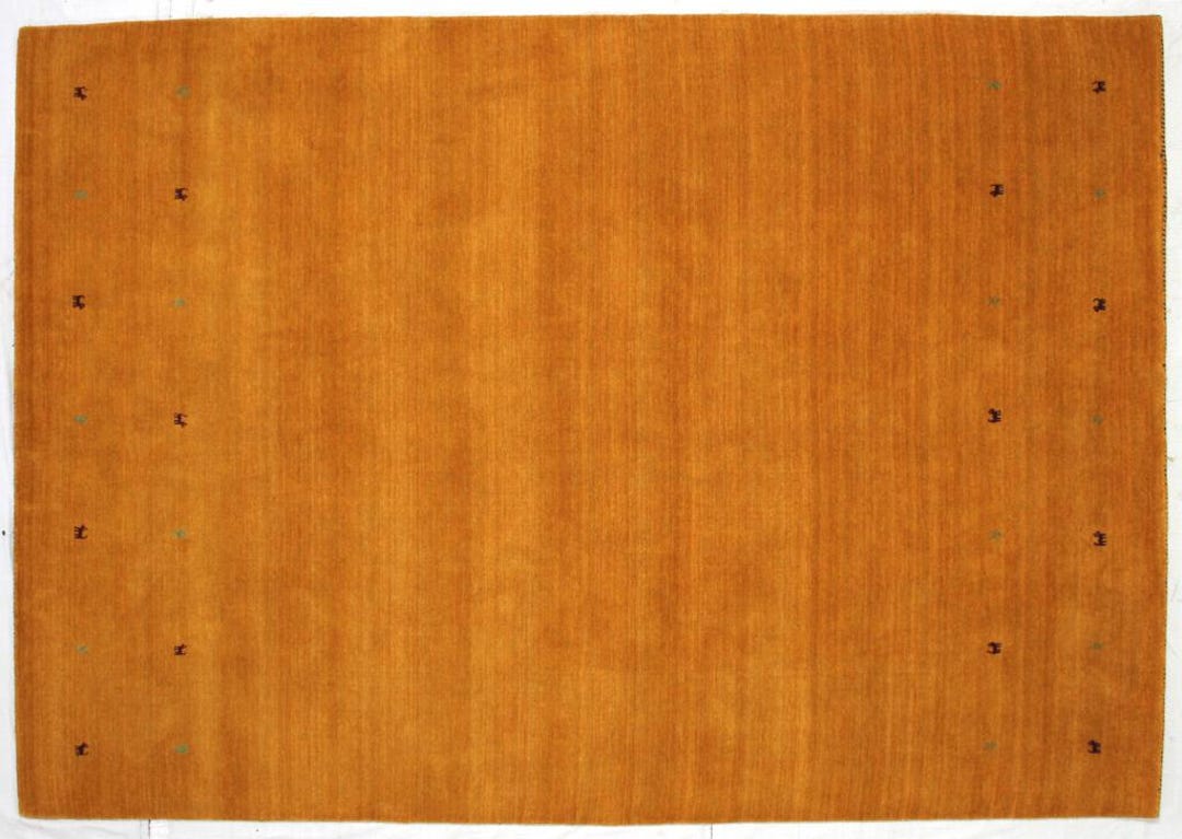 Gabbeh Gold Rugs Hand-knotted Gold Wool Gabbeh Rug. Home Decor Rug - Etsy