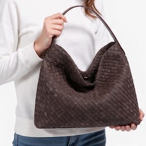 Hand Woven Hobo Bag: Crossbody Tote Bags