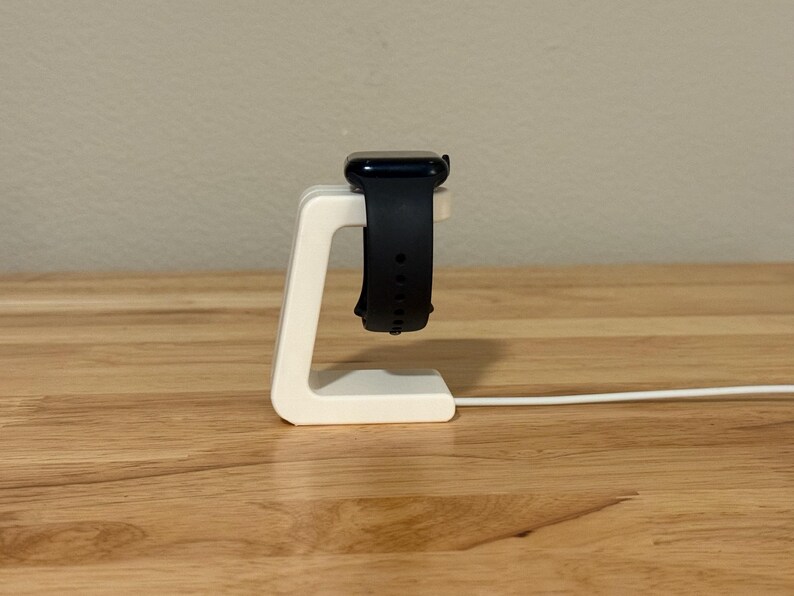 3D Printed Apple Watch Charging Dock | Minimalist Nightstand Stand - Etsy