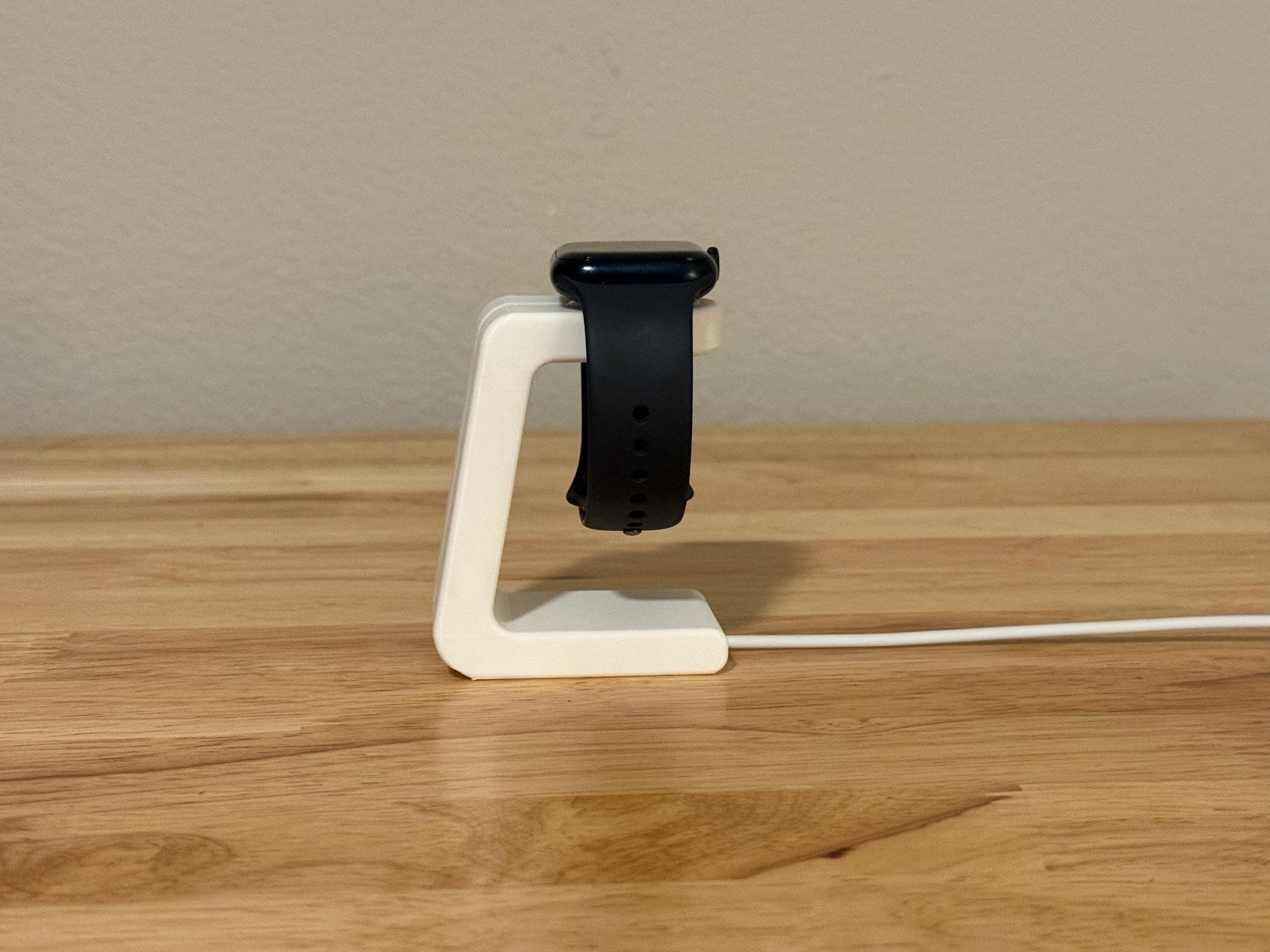 3D Printed Apple Watch Charging Dock | Minimalist Nightstand Stand - Etsy