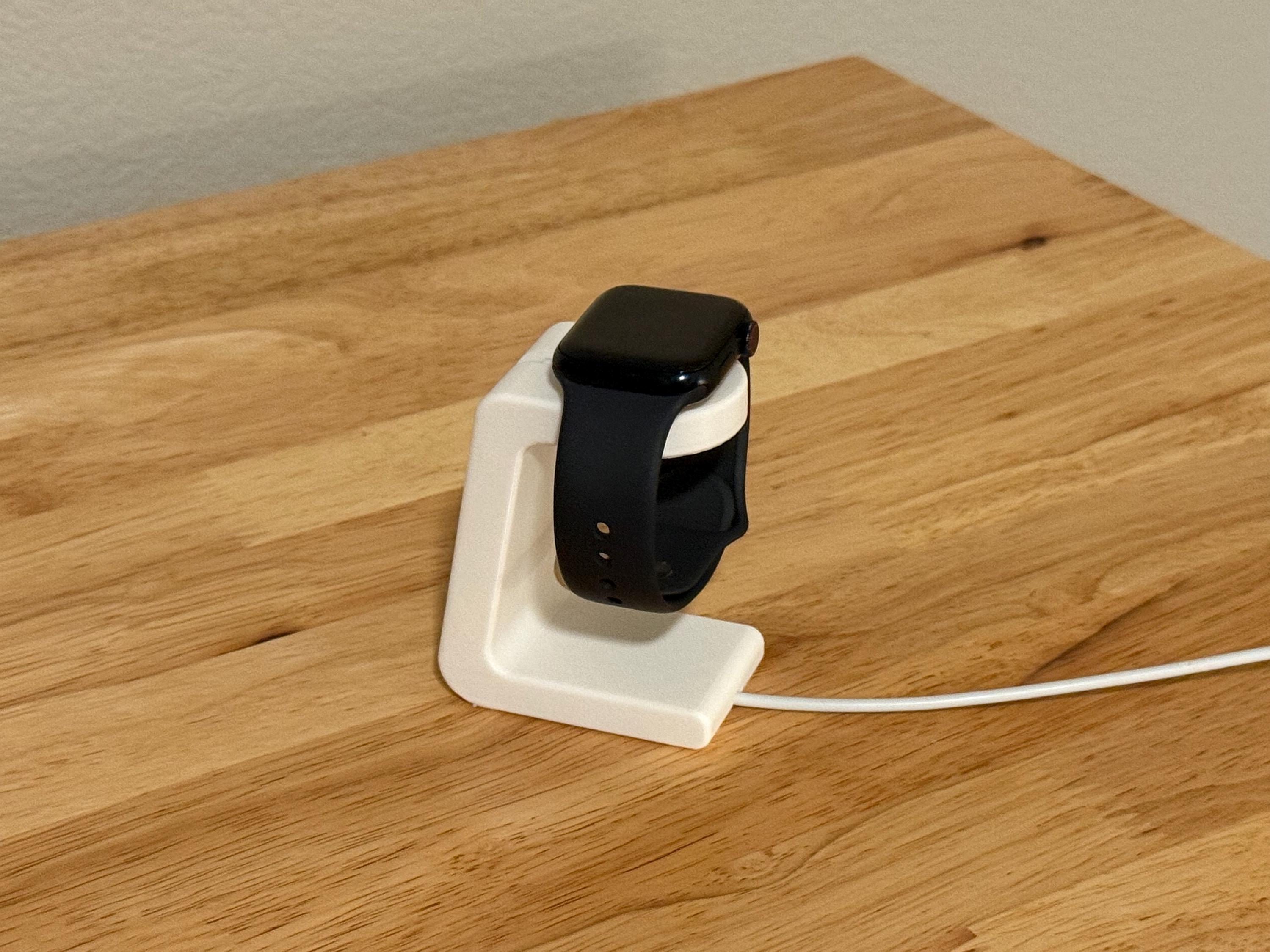 3D Printed Apple Watch Charging Dock | Minimalist Nightstand Stand - Etsy