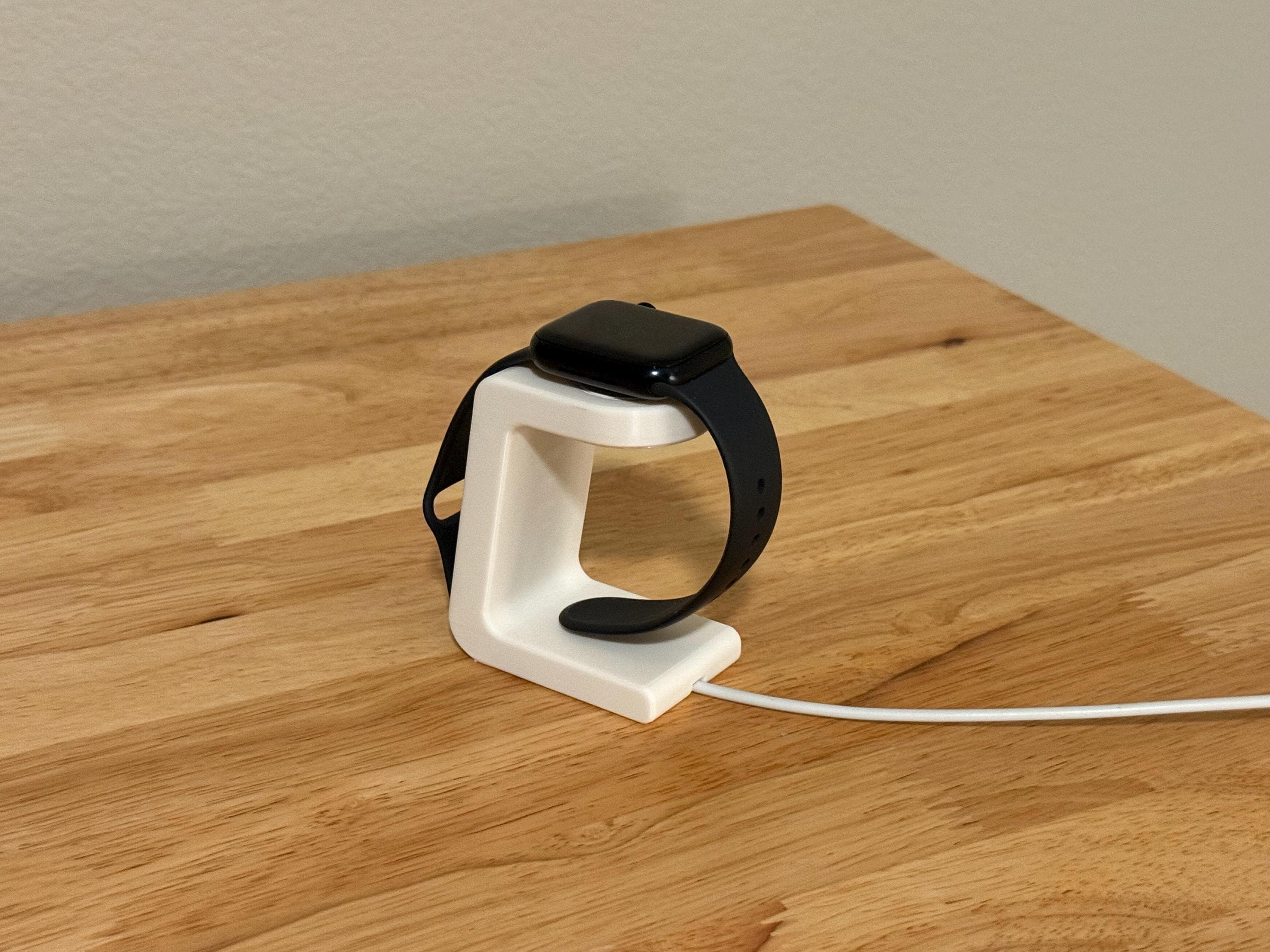 3D Printed Apple Watch Charging Dock | Minimalist Nightstand Stand - Etsy