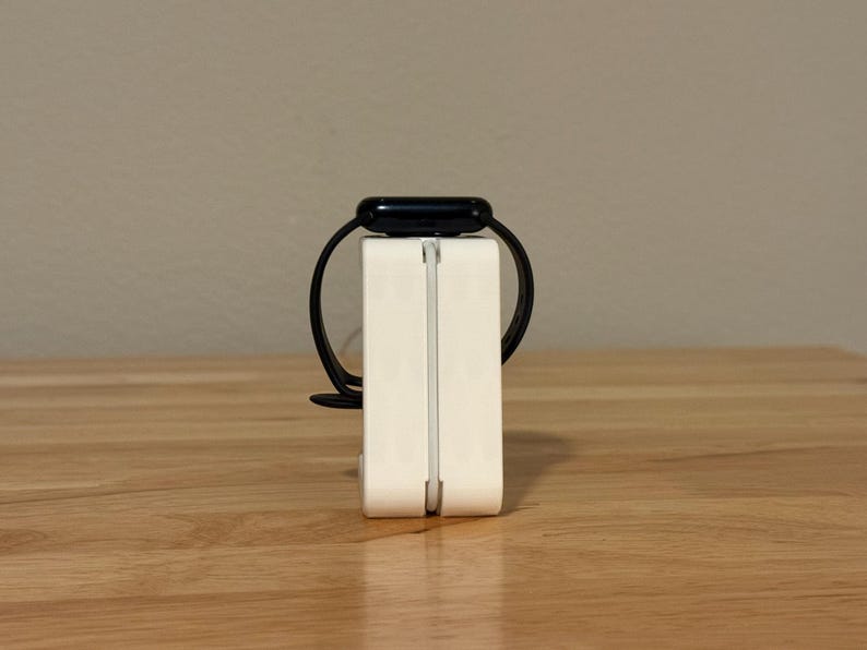 3D Printed Apple Watch Charging Dock | Minimalist Nightstand Stand - Etsy