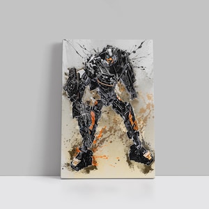 Hot Rod Canvas Transformers Movie Poster Superhero Wall Art Autobots Movie Framed Canvas Print Home Decor J41 Birthday Gift
