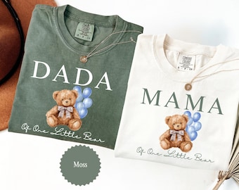 Beary First Birthday Shirts, Matching Family Birthday Shirts, Bear 1st Birthday Sweatshirt, Mama Dada First Birthday Outfit