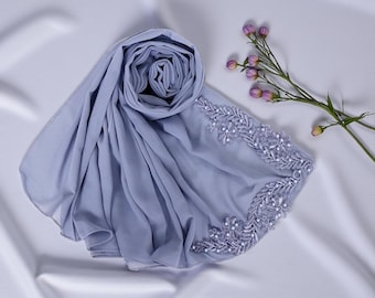 Lightweight Beach Scarf for Women - Sheer Summer Shawl - Elegant Cover Up - Fashion Gift for Her