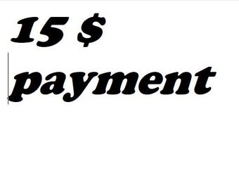 10 for payment