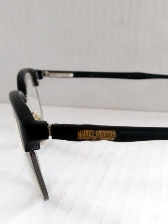 Classic Harley Davidson Matte Black Eyeware Frames - image 3