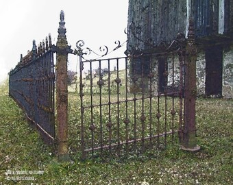 Signed Original Photograph “VICTORIAN RUST” ∎ Print With Mat ∎ Or Print Only