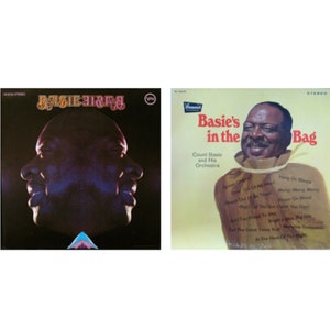 COUNT BASIE 2 Vinyl LP&#39;s — &quot;Basie&quot; Count Basie And His Orchestra (1966 Verve) — &quot;Basie&#39;s In The Bag (1967 Brunswick)