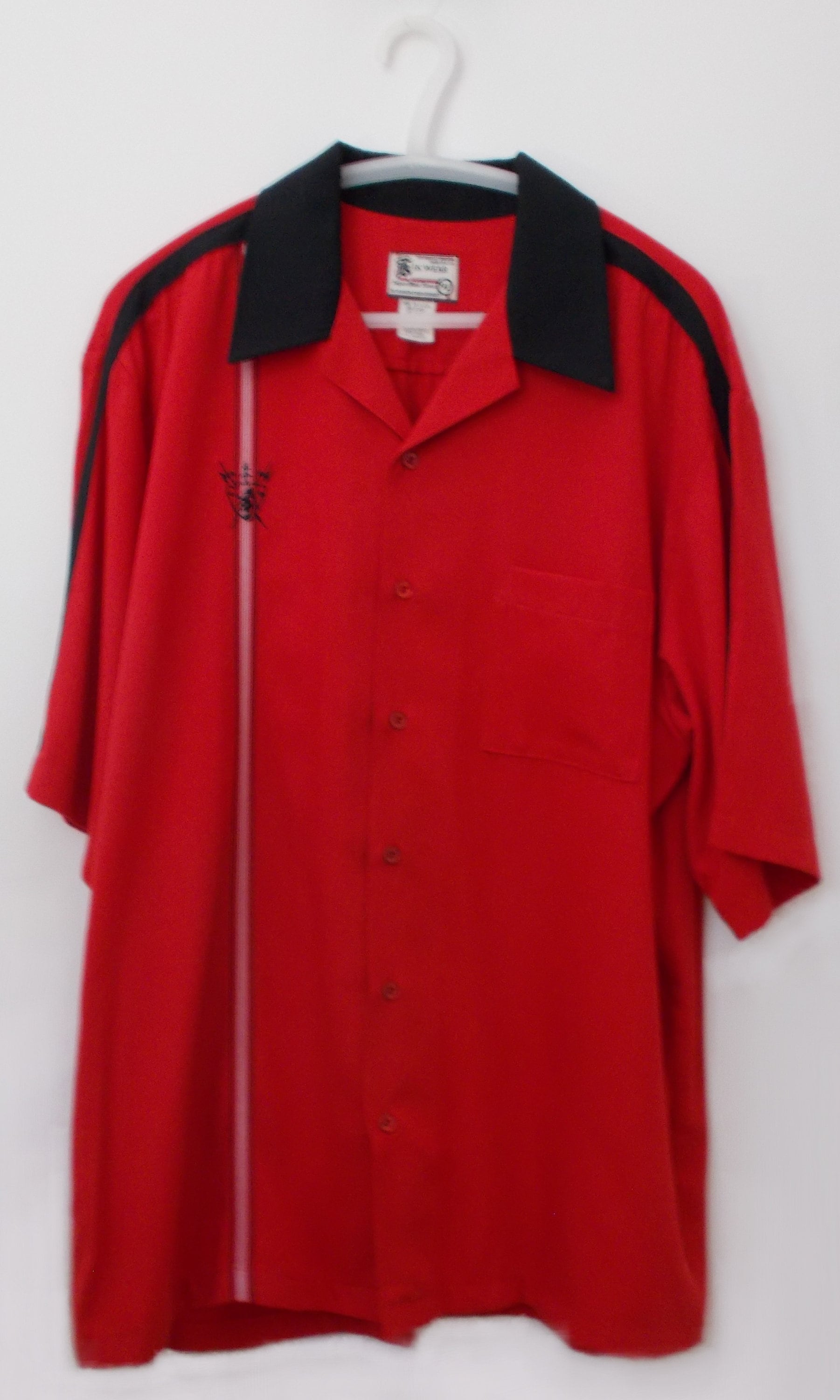 Vintage Kik Wear Los Angeles Original Men's Button Down Shirt Size XL ...
