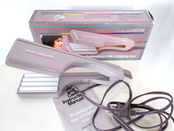 vidal sassoon crimping iron