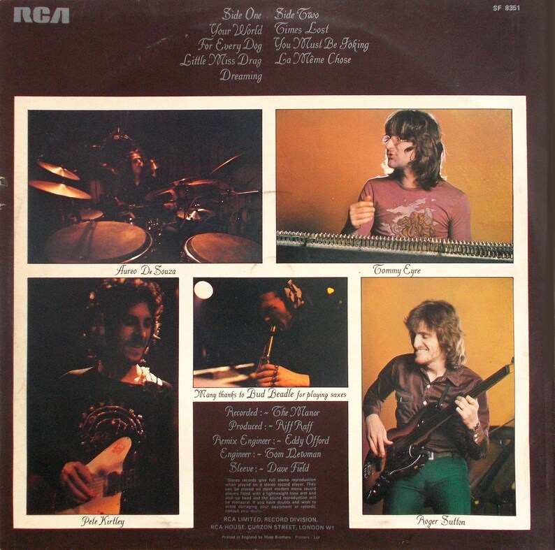 RIFF RAFF 1973 British Import Original Release image 2