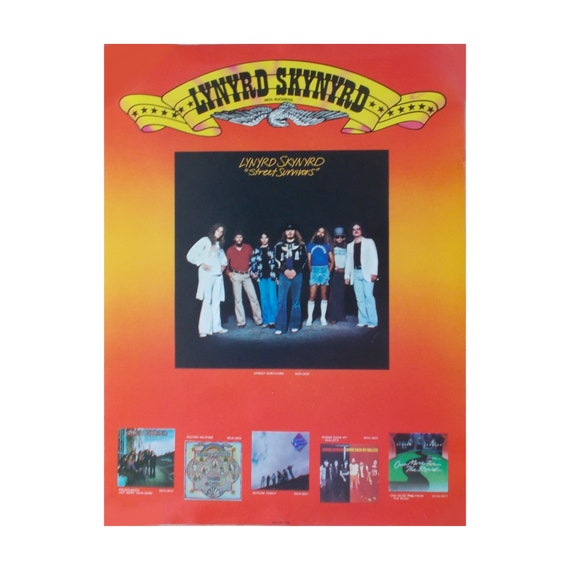 Rare 1977 LYNYRD SKYNYRD 