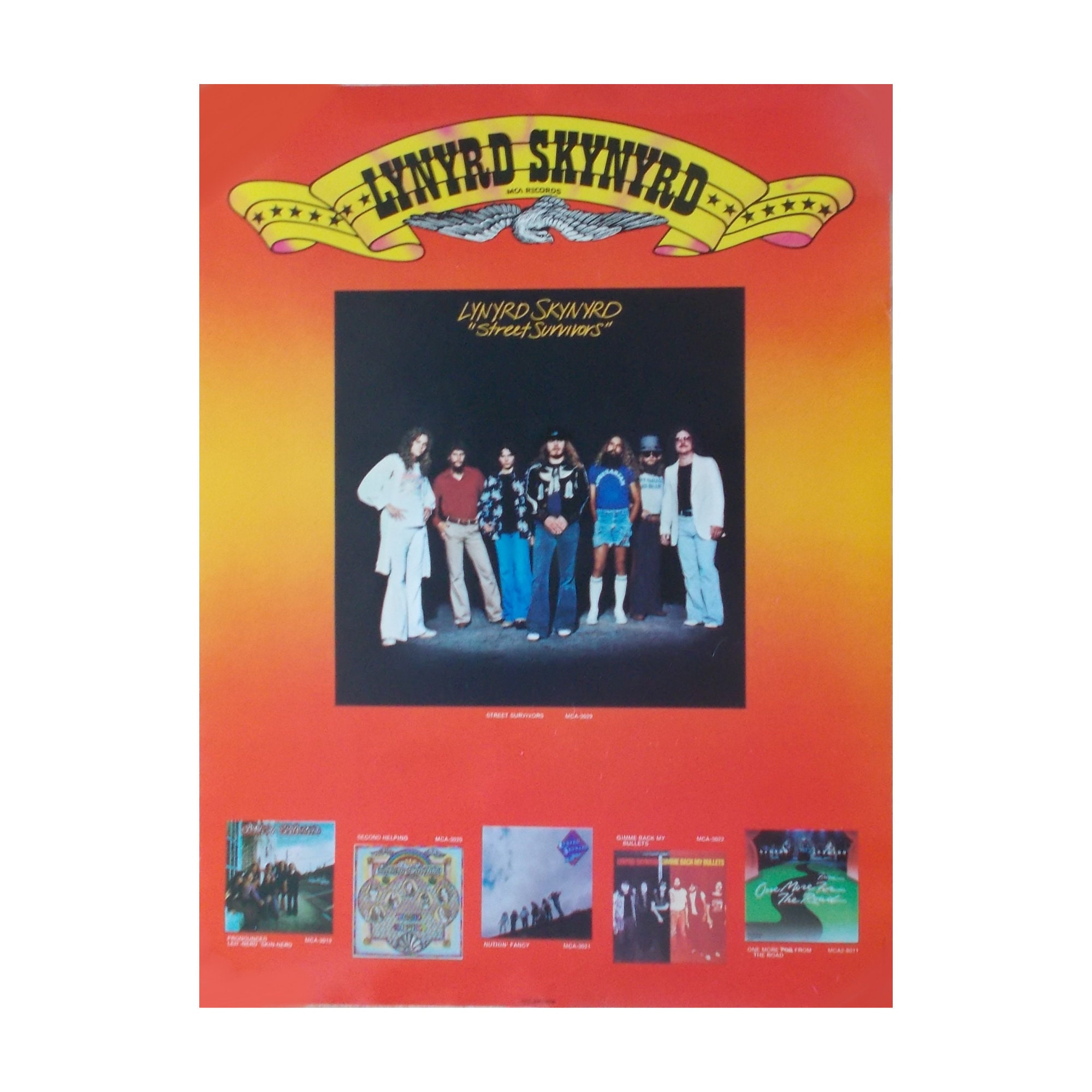 Rare 1977 LYNYRD SKYNYRD 