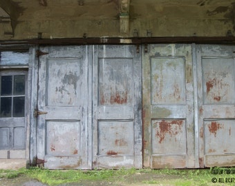 Signed Original Photograph “FIVE DOORS” ∎ Print With Mat ∎ Or Print Only
