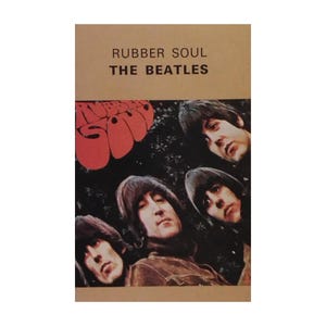 The Beatles &quot;Rubber Soul&quot; CASSETTE • Capitol Records #C4-46440