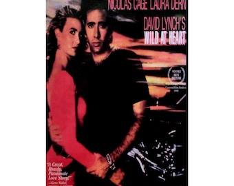 David Lynch • Wild At Heart • Original 1991 DVD Video Release Cover Art