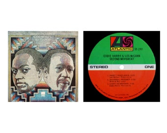 Eddie Harris & Les McCann " Second Movement" Vinyl LP — Atlantic Records (1971)