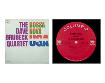 The Dave Brubeck Quartet "BOSSA NOVA USA) Vinyl Album — Columbia Records (1963)
