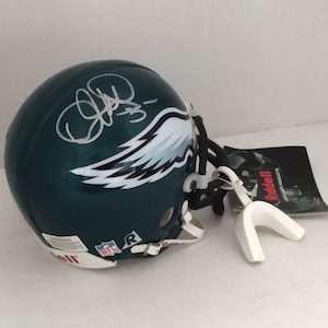 Donavan McNabb Signed Eagles Mini Helmet (Riddell)