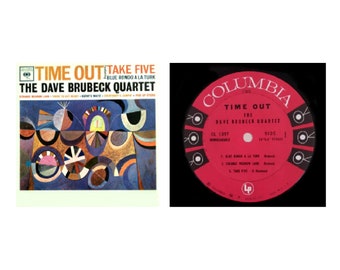 The Dave Brubeck Quartet "TIME OUT" Vinyl Album — Columbia Records CL-1397 (1959)