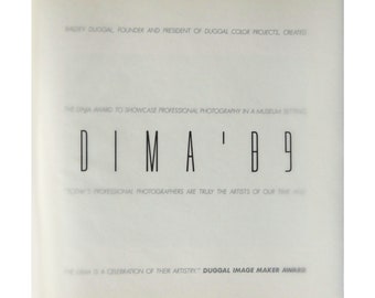 DIMA '89 — The Duggal Image Maker Award