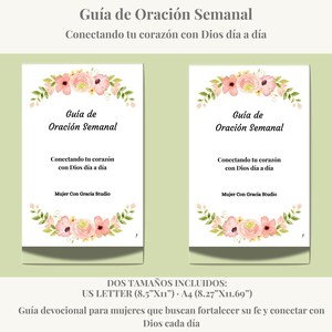 Weekly Prayer Guide | Printable Christian Devotional | 7-Day Prayer Journal for Women | Woman with Grace Studio PDF