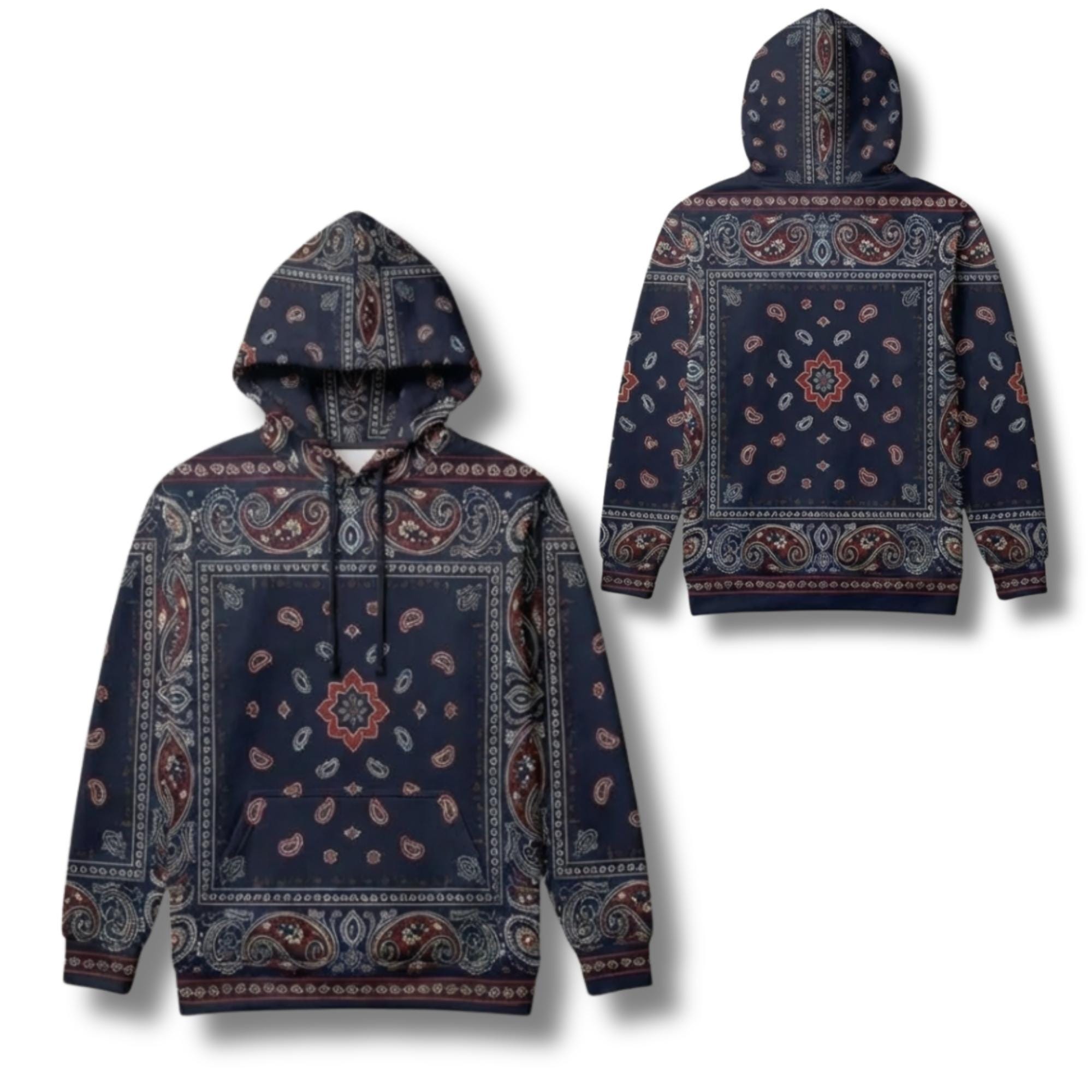 Paisley Hoodie - Etsy