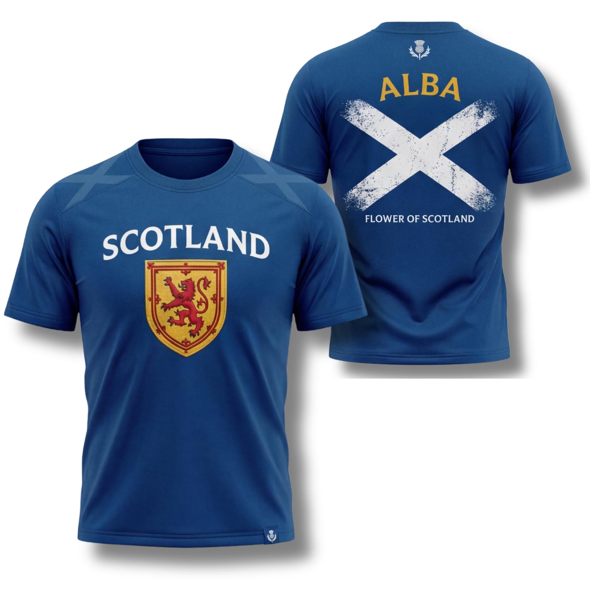 Scotland Retro Football Shirt - Etsy
