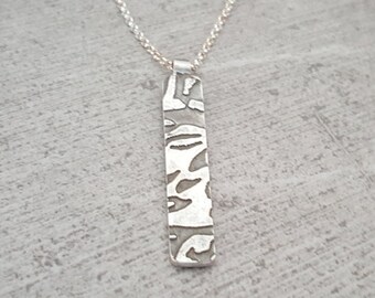 Aloha Shirt Inspired Sterling Silver Necklace Benefits Alzheimer's Research