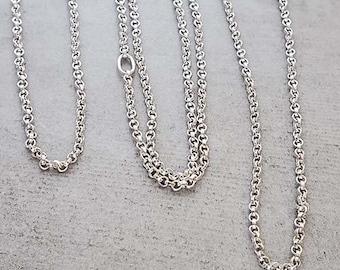 Sterling Silver Wedding Ring Holder Necklace
