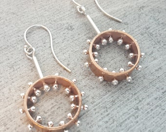 Boucles d’oreilles tête d’épingle