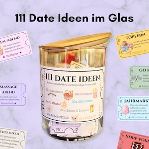 111 Creative Date Ideas for Couples | At Home | Date Night | Activities | Gift for Partner | Handmade | Anniversary | Pastel Colors | Download