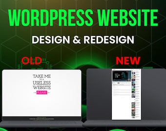 WordPress Website Redesign | Modern Responsive Business & Ecommerce Design