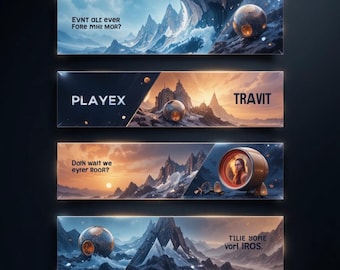 100+ Social Media Banner Templates: Marketing PSD Designs (Digital Download)