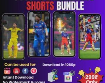 3000+ IPL Cricket Highlights Bundle – HD & 4K Match Clips for Reels, Shorts  YouTube