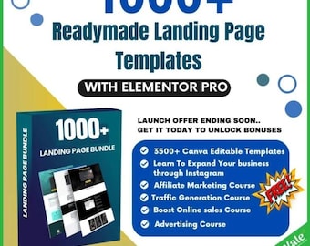 Pacchetto di oltre 1000 modelli di siti Web reattivi / HTML5, CSS, PHP, WordPress / Pacchetti per sviluppatori