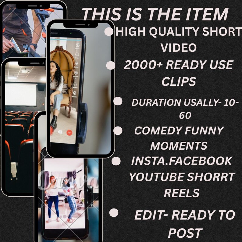 2000+ Viral Movie Clips Bundle | Social Media Reels, Shorts (MP4 ...
