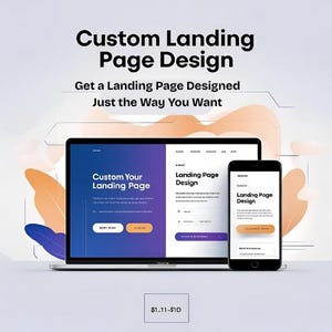 Custom Landing Page Design | WordPress Elementor Page | Lead Capture | Sales Funnel | Responsive Website