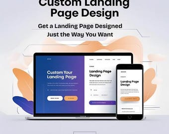 Progettazione di landing page personalizzate / Pagina WordPress Elementor / Acquisizione lead / Funnel di vendita / Sito web responsive
