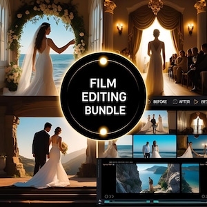 Editing Bundle | 7000+ Video LUTs, Cinematic Color Grading, Transitions & Overlays for Premiere Pro, DaVinci