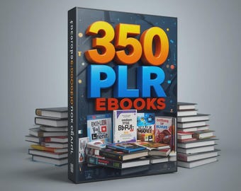350+ PLR eBooks Mega Bundle | Business, Health, Finance (PDF & DOC)