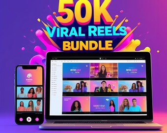 50K Viral Reels Bundle | Motivation, Comedy, Fitness, Travel Content (Digital Download)