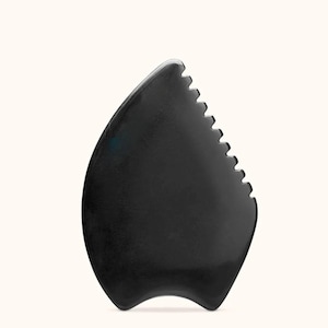 Solid Bian Facial Empress Gua Sha Stone – Lift & Sculpt Facial Tool | Ancient Crystal Skincare Ritual | Lymphatic Drainage Massage Stone