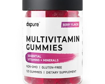 Multivitamin Gummies - 120 Gummies - Essential Vitamins Adults Extra Strength