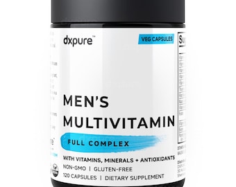 Men's Multivitamin Essential Vitamins and Minerals - 120 Capsules