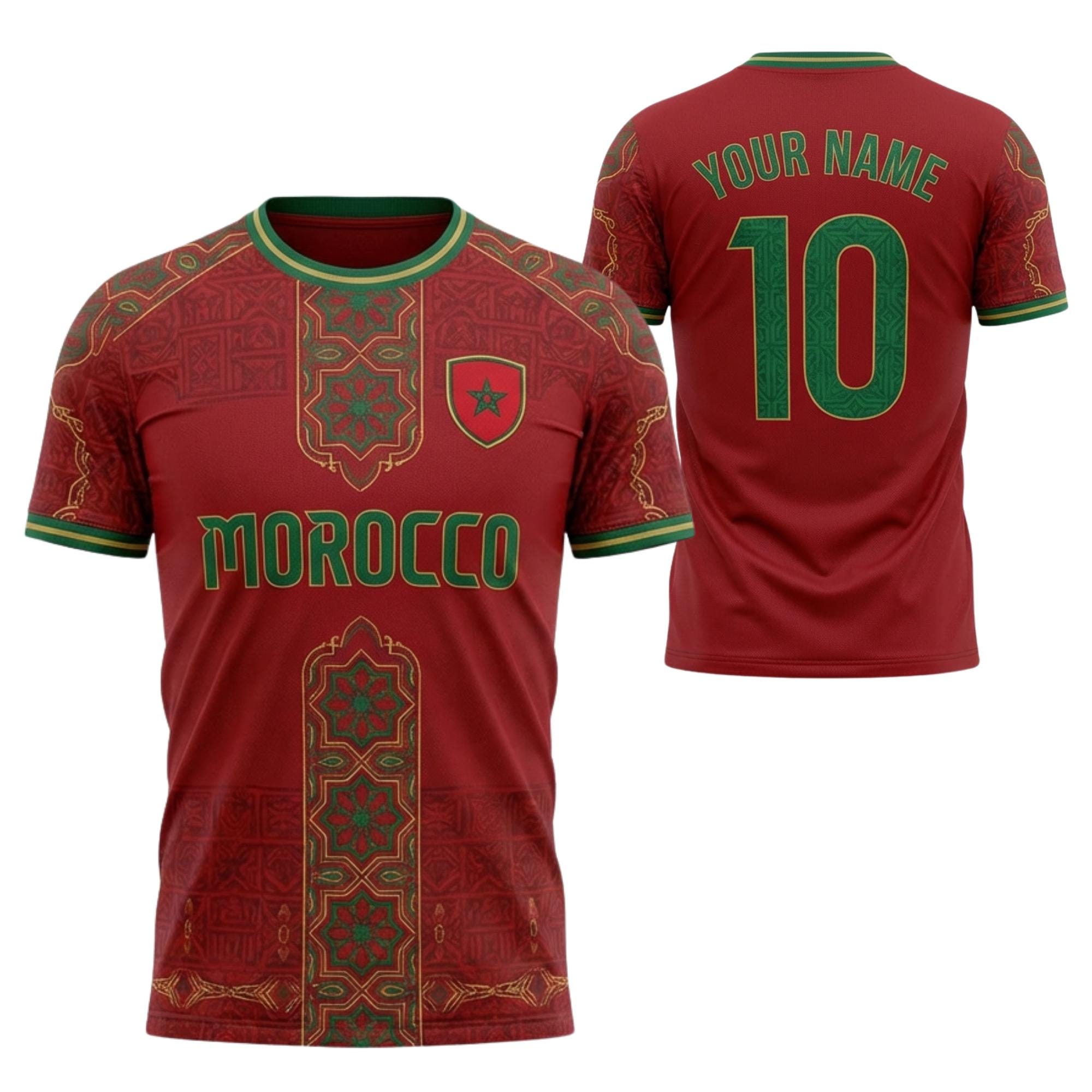 Morocco football jersey - Etsy 日本
