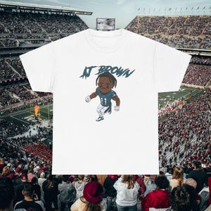 Aj Brown Eagles T Shirt Philadelphia Eagles Football Shirt