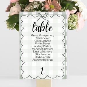 Wedding Table Signs Table Number Seating Chart Cards Template Simple Modern Seating Editable DIY Template Digital Download 5x7 Modern
